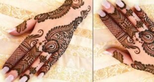 Beautiful Indian Bridal Mehndi Design