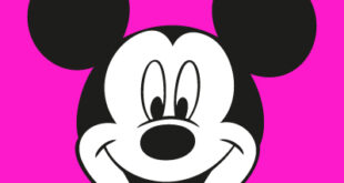 Mickey Mouse Wallpaper with Pink Background