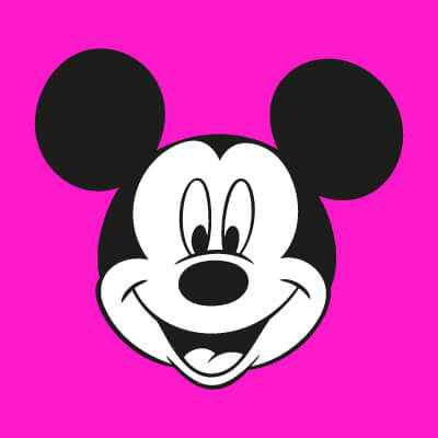 Mickey Mouse Wallpaper with Pink Background